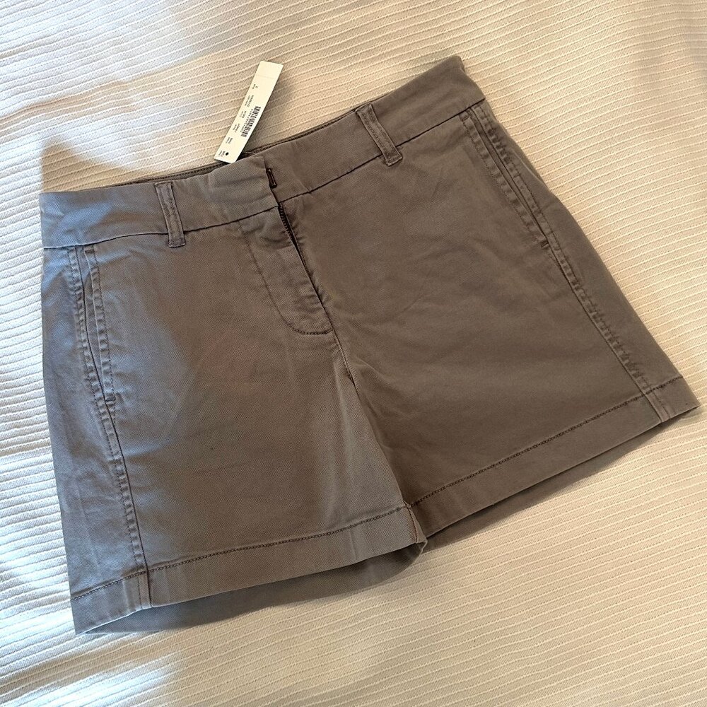 J.Crew Grey Shorts Sz 2 NWT